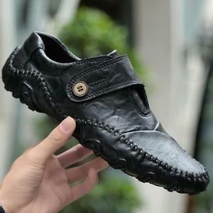 Leather Driving Moccasins Casual Sneakers